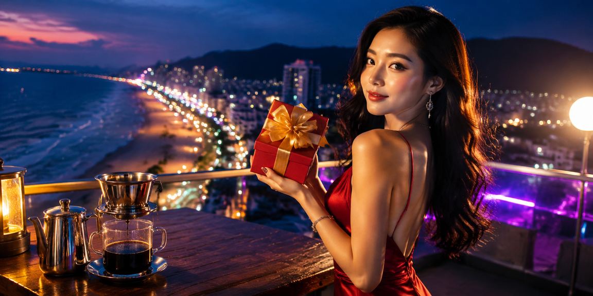 Phong bì đỏ may mắn bên ly cà phê Vũng Tàu, biểu tượng thưởng và may mắn trong văn hóa cá cược Việt Nam
